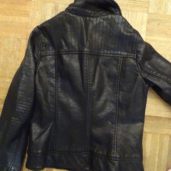 CI SONO BY CAVALINAI FAAUX LEATHER MOTO JACKET - Picture 3 of 3